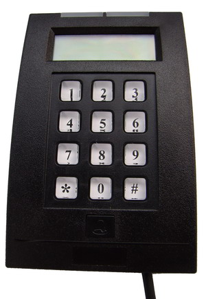 LCD带键盘射频卡RFID读写器